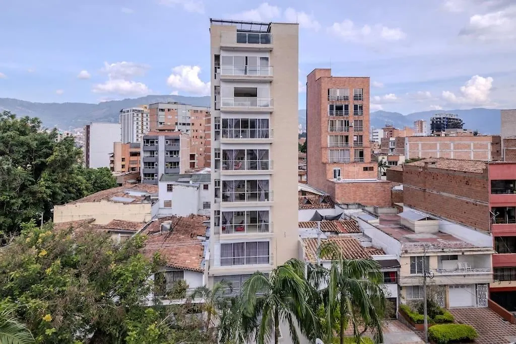 Balcon En Laureles, Ac, Piscina, Estacionamiento 601 Apartman Medellín Kolumbia