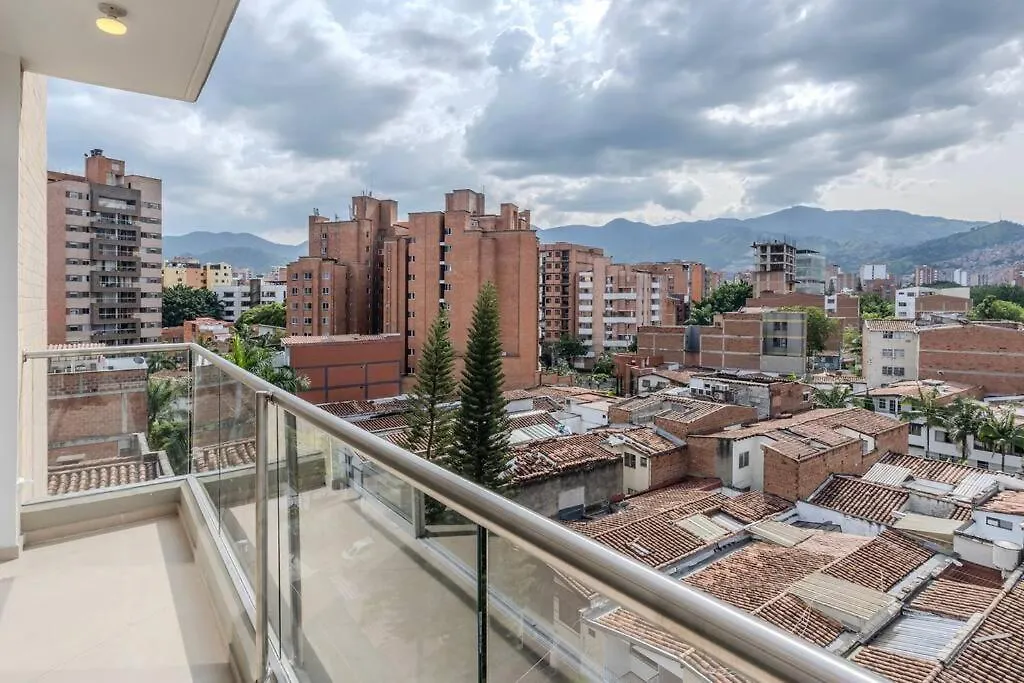 Balcon En Laureles, Ac, Piscina, Estacionamiento 601 Apartman Medellín